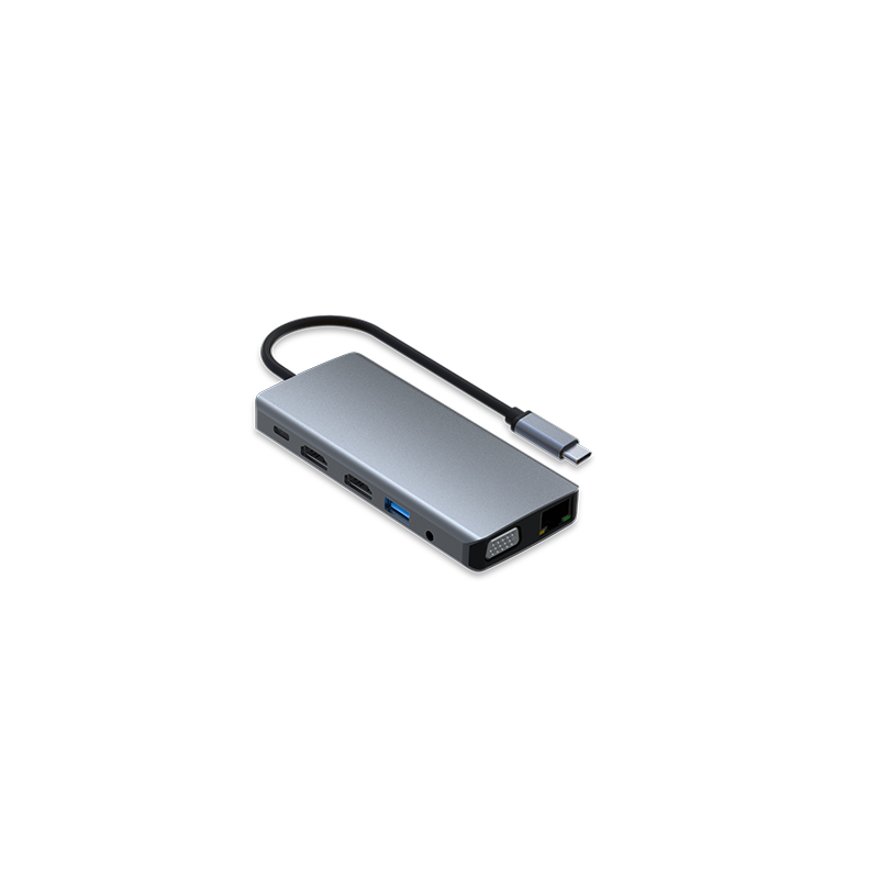 12IN1 USB C hub, type C multi-fuctional adapter